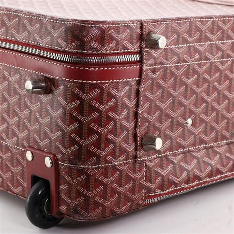 goyard roller suitcase|goyard luggage carry on.